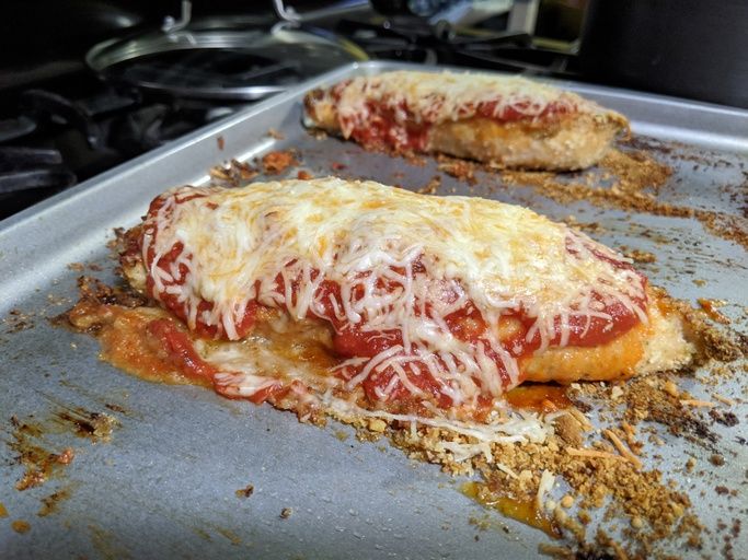 Image of Healthy Baked Chicken Parmesan