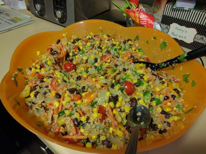 Image of Quinoa and Black Bean Salad
